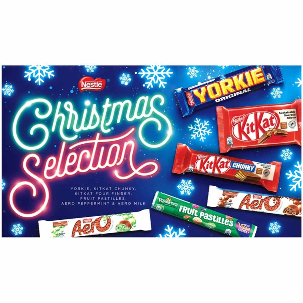 Nestle Christmas Chocolate Selection Box 216g - wilko