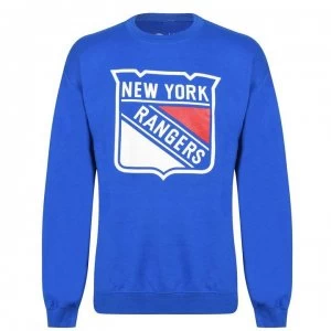 NHL Logo Crew Sweater Mens - NY Rangers