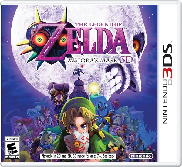 The Legend Of Zelda Majoras Mask 3D Nintendo 3DS Game