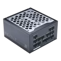 Phanteks Revolt 1000W ATX 3.0 PCIe 5.0 Modular 80 Plus Platinum Cable Free Power Supply - Black
