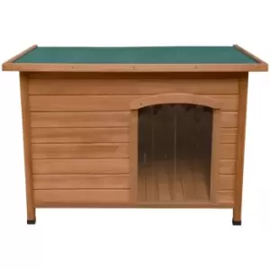 Monster Shop - Wooden Dog Kennel Medium Pet House Shelter Animal Hut 70 h x 103