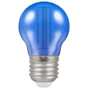 Crompton LED Filament Round 4.5W Blue ES-E27