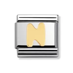 Nomination Classic Gold Letter N Charm