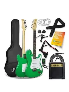 3Rd Avenue Electric Guitar Pack - Green