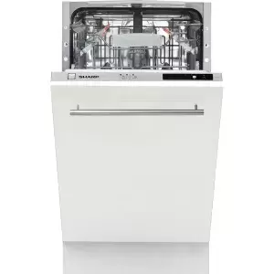 Sharp QW-S12I492X-EN Slimline Fully Integrated Dishwasher
