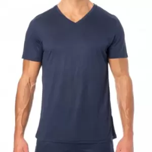 HOM Cocooning Short Sleeve T-Shirt - Navy S