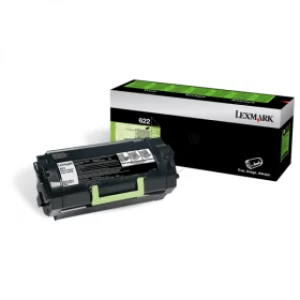 Lexmark 622 Black Laser Toner Ink Cartridge