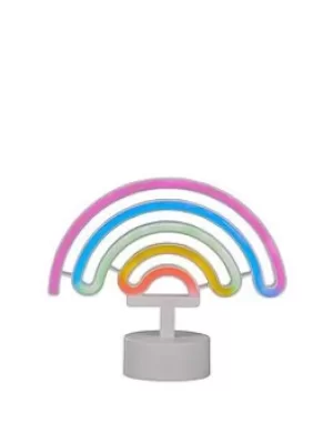 Glow Neon Rainbow Table Lamp