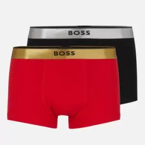 BOSS Bodywear 2 Pack Gifting Cotton Boxer Trunks - M