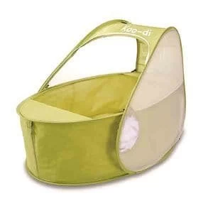 Koo-di Pop Up Baby Travel Bassinette Lemon and Lime Green