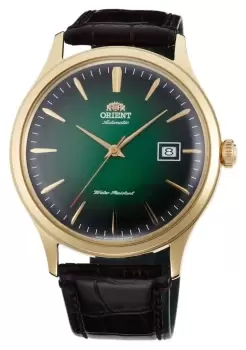 Orient FAC08002F0 Bambino Mechanical (42mm) Green FumA Dial Watch