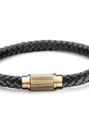 Mens Tommy Hilfiger Gold Plated Casual Core Bracelet 2700999