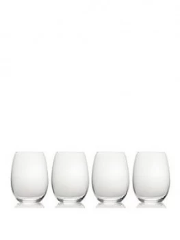Mikasa Julie Stemless Wine Glasses ; Set Of 4