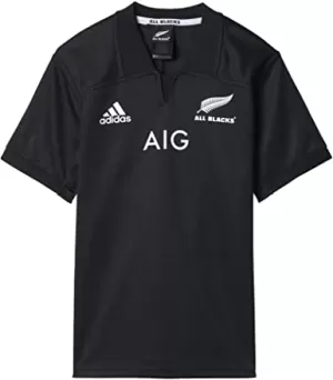 adidas New Zealand Replica Shirt Juniors - Black