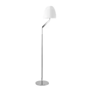 Grok Flavia - Floor Lamp Chrome 1x E27