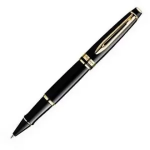 Waterman Expert Black Lacquer GT Rollerball Pen