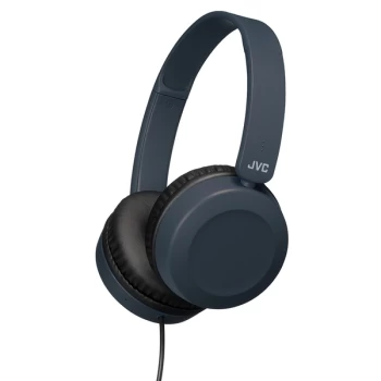 Foldable Headphones with Remote Mic - Blue