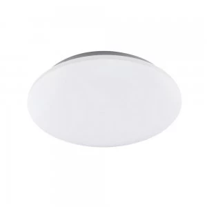 Flush Ceiling Light 38cm Round 36W LED 5000K, 2450lm, White