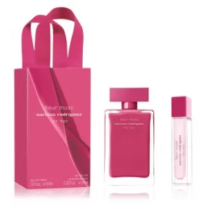 Narciso Rodriguez For Her Fleur Musc Gift Set 50ml Eau de Parfum + 10ml Hair Mist