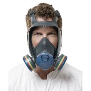 Moldex 9000 Full Face Mask Lightweight Peripheral Vision Small Grey