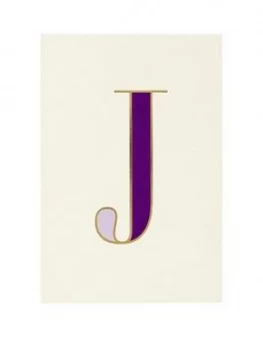 Kate Spade New York Personalised Alphabet Notebook, J, Women
