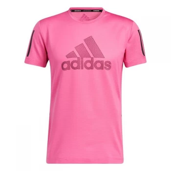adidas AEROREADY Warrior T-Shirt Mens - Pink