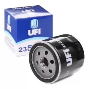 UFI Oil filter Spin-on Filter 23.575.00 Engine oil filter VW,AUDI,SKODA,Golf VII Schragheck (5G1, BQ1, BE1, BE2),Polo Schragheck (6R1, 6C1)