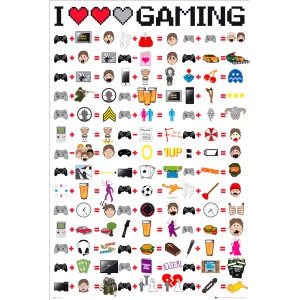I Love Gaming Maxi Poster