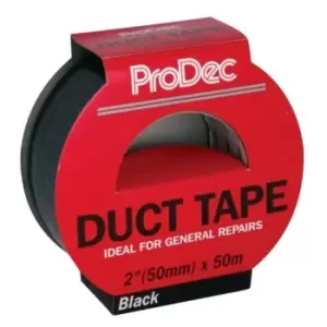 ProDec 2" Black Duct Tape- you get 12