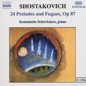 24 Preludes and Fugues by Konstantin Scherbakov CD Album