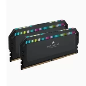 Corsair Dominator Platinum RGB 32GB Kit (2 x 16GB) DDR5 5600MHz (PC5-44800) CL36 1.25V PMIC DIMM Memory AMD Optimised Black