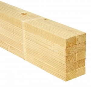 Wickes Whitewood PSE 18 x 28 x 2400mm Pack 10