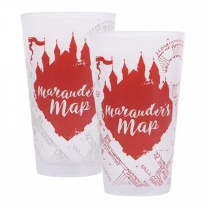 Harry Potter - Marauders Map Colour Change Glass
