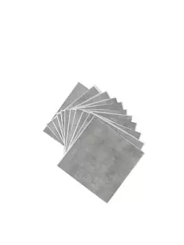 D-C-Fix Solid Concrete Dc Fix Self Adhesive Vinyl Floor Tiles -30.48Cm X 30.48Cm (Pack 11 Tiles = 1Sqm)
