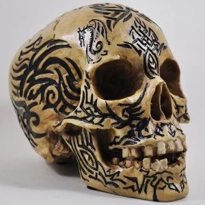 Celtic Tribal Skull 15cm