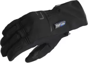 Lindstrands Lillmon Motorcycle Gloves, black, Size S M, black, Size S M