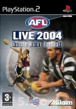 AFL Live 2004 PS2 Game