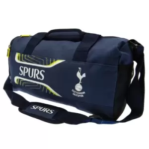 Tottenham Hotspur FC Flash Duffle Bag (One Size) (Navy Blue/White)