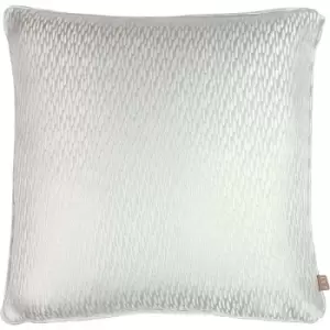 Kai Astrid Jacquard Square Cushion Cover (One Size) (Silver) - Silver