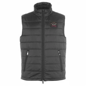 Paul And Shark Crew Quilted Jacket - Black
