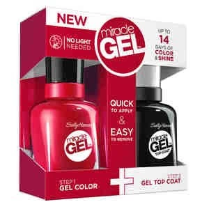 Sally Hansen Miracle Gel Duo Pack Redgy Red 330 Red