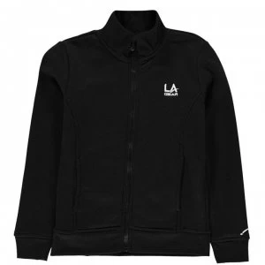 LA Gear Full Zip Fleece Junior Girls - Black
