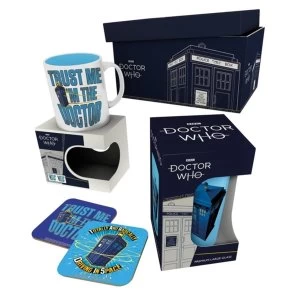 Doctor Who - Tardis (Mug & Glass & 2 Coasters) Gift Set