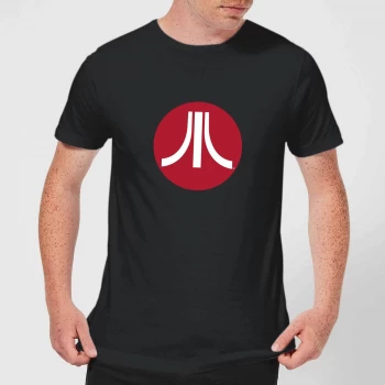 Atari Circle Logo Mens T-Shirt - Black - 4XL - Black