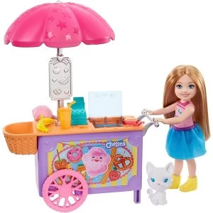 Barbie Club Chelsea Snack Cart Playset