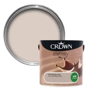 Crown Neutrals Wheatgrass Silk Emulsion Paint 2.5L