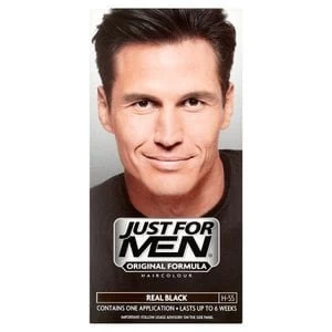 Just For Men Shampoo-In Haircolour Natural Real Black