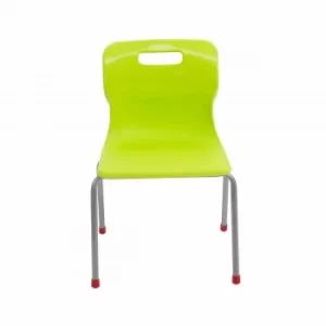 TC Office Titan 4 Leg Chair Size 4, Lime