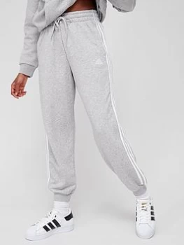 adidas 3 Stripe Loungewear Pants - Medium Grey Heather Size XS Women