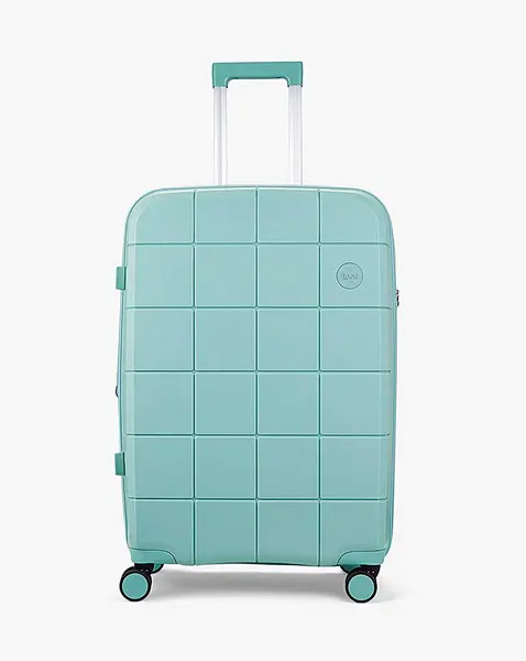 Rock Rock Pixel Pastel Green Medium Suitcase Pastel Green EA48501